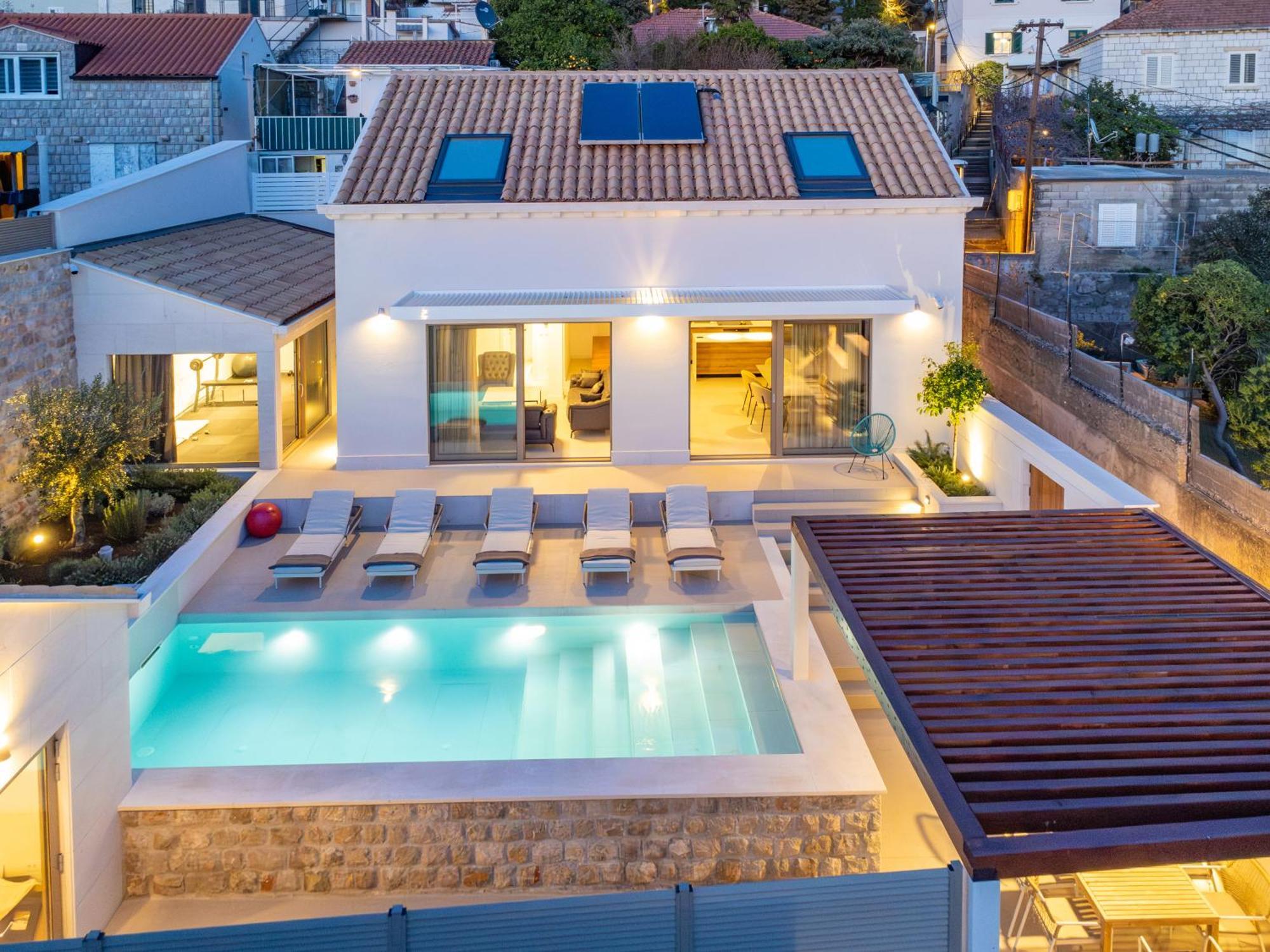 Brand New Villa Carmelita Exclusive With Free Smart Car Dubrovnik Eksteriør bilde