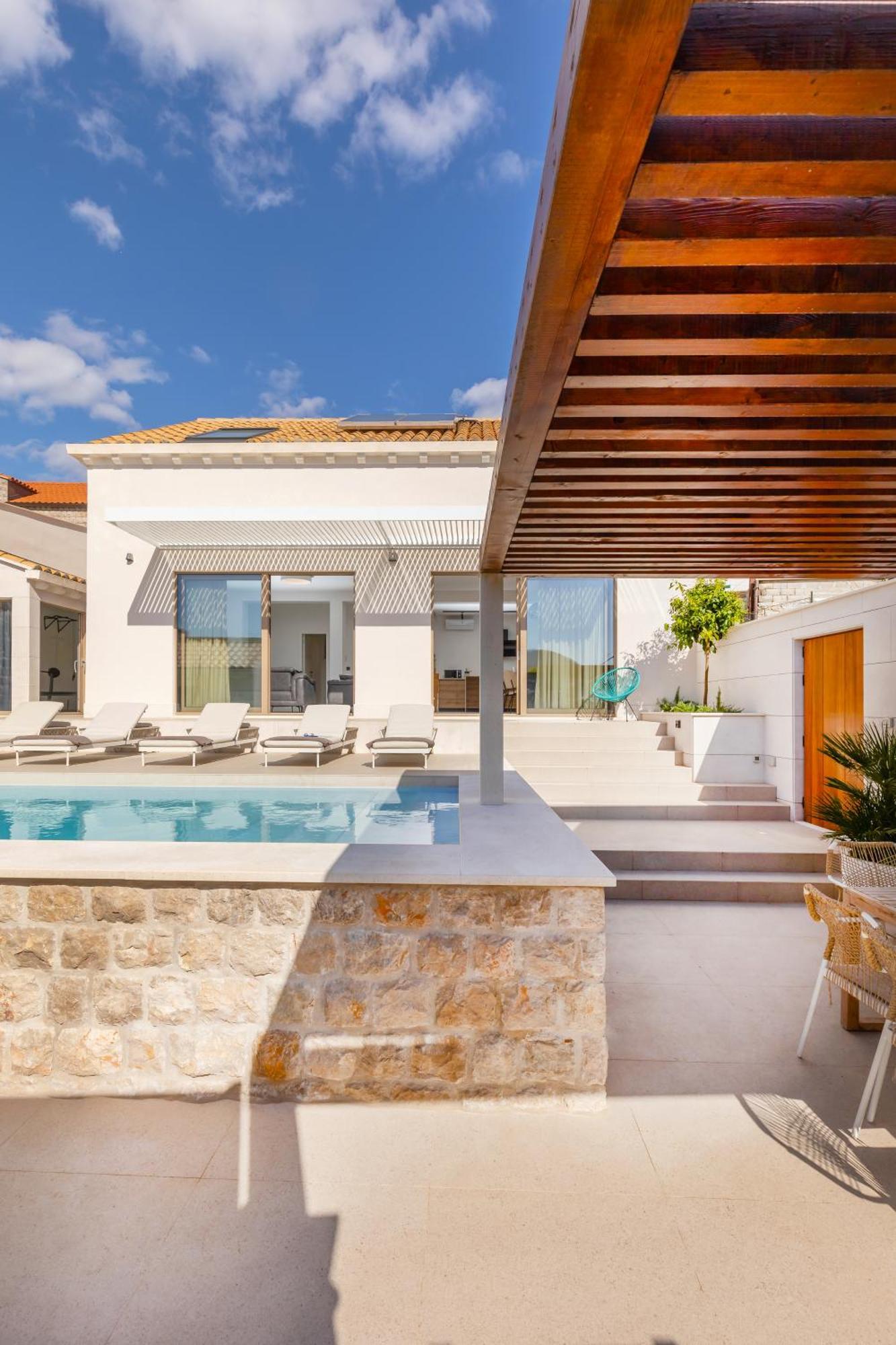 Brand New Villa Carmelita Exclusive With Free Smart Car Dubrovnik Eksteriør bilde